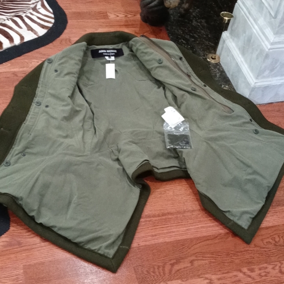 Comme Des Garcons olive green deconstruction jacke - Picture 9 of 16